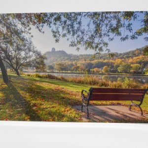 winona-postcard-seat-with-a-view-dj-treasures-under-sugar-loaf-winona-minnesota-antiques-collectibles-crafts