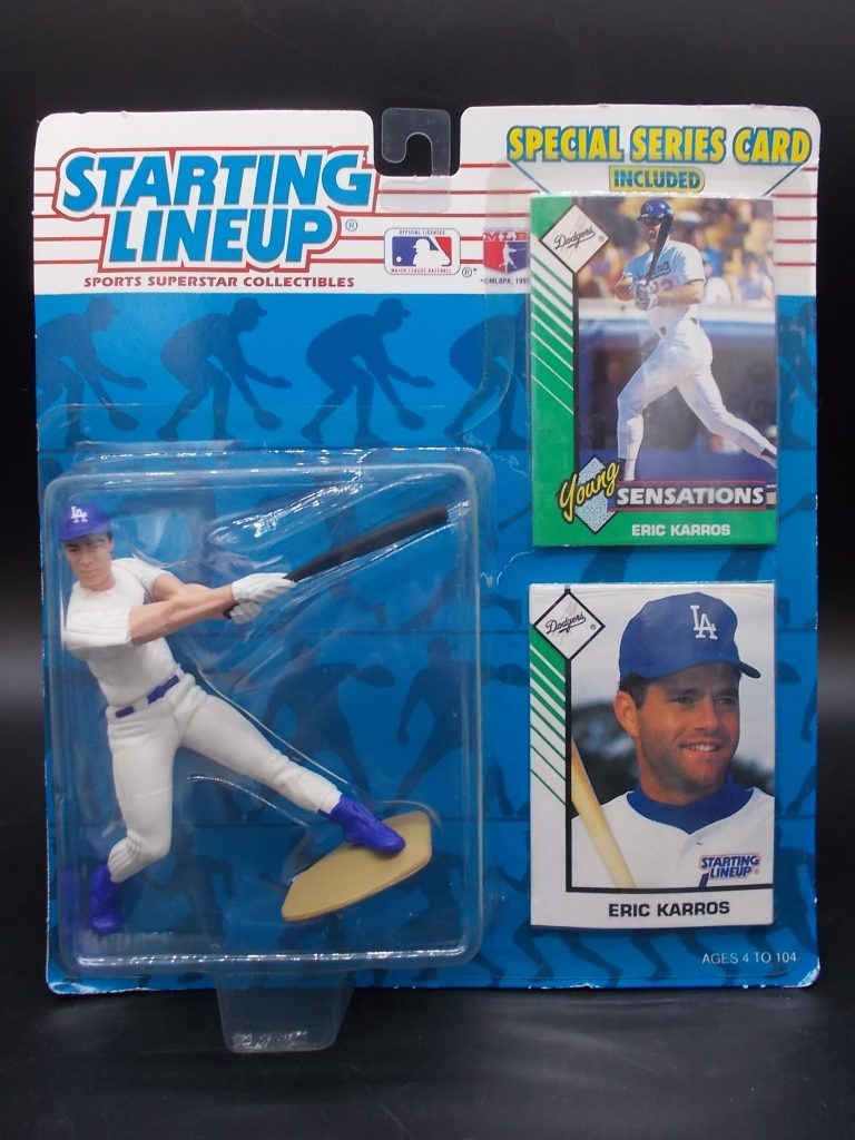 1993 Eric Karros Los Angeles Dodgers Starting Lineup Toy Figure