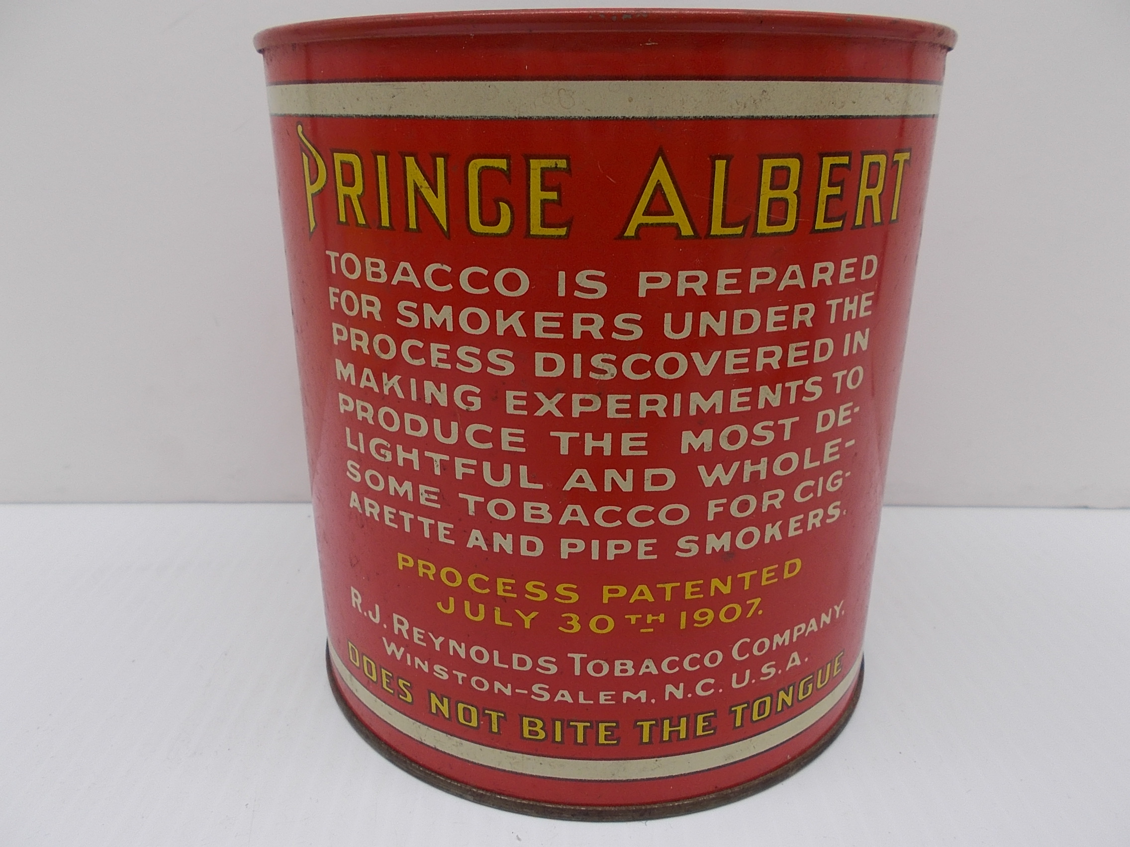 Tobacco prince cans albert Prince Albert